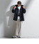 【WEB限定】シェルタリングワイドパンツ≪洗濯機で洗える≫