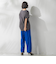 【WEB限定】シェルタリングワイドパンツ≪洗濯機で洗える≫