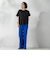 【WEB限定】シェルタリングワイドパンツ≪洗濯機で洗える≫
