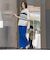 【WEB限定】シェルタリングワイドパンツ≪洗濯機で洗える≫