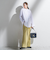 【WEB限定】シェルタリングワイドパンツ≪洗濯機で洗える≫