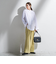 【WEB限定】シェルタリングワイドパンツ≪洗濯機で洗える≫