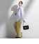 【WEB限定】シェルタリングワイドパンツ≪洗濯機で洗える≫