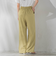【WEB限定】シェルタリングワイドパンツ≪洗濯機で洗える≫
