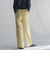 【WEB限定】シェルタリングワイドパンツ≪洗濯機で洗える≫