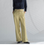 【WEB限定】シェルタリングワイドパンツ≪洗濯機で洗える≫