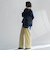 【WEB限定】シェルタリングワイドパンツ≪洗濯機で洗える≫