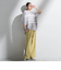 【WEB限定】シェルタリングワイドパンツ≪洗濯機で洗える≫