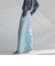 麻調ワイドパンツ≪洗濯機で洗える≫