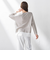 【大きいサイズ】コットン混ブレンドニット≪手洗い可能≫