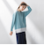 【大きいサイズ】コットン混ブレンドニット≪手洗い可能≫