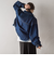 オーバーサイズデニムジャケット≪手洗い可能≫