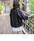 【大きいサイズ】【biyori】”着映えと軽さ”華やぎギャザーブルゾン≪手洗い可能≫