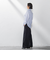 【WEB限定】ストライプブラウス≪洗濯機で洗える≫