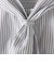 【WEB限定】ストライプブラウス≪洗濯機で洗える≫