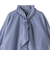 【WEB限定】ストライプブラウス≪洗濯機で洗える≫