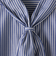 【WEB限定】ストライプブラウス≪洗濯機で洗える≫