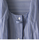 【WEB限定】ストライプブラウス≪洗濯機で洗える≫