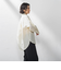 【WEB限定】ストライプブラウス≪洗濯機で洗える≫