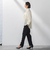 【WEB限定】ストライプブラウス≪洗濯機で洗える≫