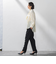 【WEB限定】ストライプブラウス≪洗濯機で洗える≫