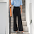 バックラッシュリネン混パンツ≪洗濯機で洗える≫