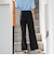 バックラッシュリネン混パンツ≪洗濯機で洗える≫