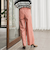 バックラッシュリネン混パンツ≪洗濯機で洗える≫
