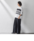 【WEB限定】ボーダーニット≪手洗い可能≫