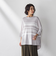 【WEB限定】ボーダーニット≪手洗い可能≫