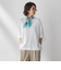 Tシャツ風ニットプルオーバー≪手洗い可能≫