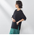 Tシャツ風ニットプルオーバー≪手洗い可能≫