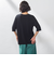 Tシャツ風ニットプルオーバー≪手洗い可能≫