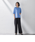 Tシャツ風ニットプルオーバー≪手洗い可能≫