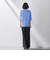 Tシャツ風ニットプルオーバー≪手洗い可能≫