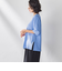 Tシャツ風ニットプルオーバー≪手洗い可能≫