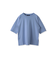 Tシャツ風ニットプルオーバー≪手洗い可能≫