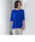 Tシャツ風ニットプルオーバー≪手洗い可能≫