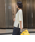 Tシャツ風ニットプルオーバー≪手洗い可能≫