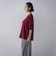 Tシャツ風ニットプルオーバー≪手洗い可能≫
