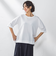 Tシャツ風ボーダーニットプルオーバー≪手洗い可能≫