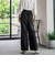 【WEB限定】タックワイドパンツ≪洗濯機で洗える≫