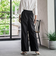 【WEB限定】タックワイドパンツ≪洗濯機で洗える≫
