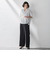 【WEB限定】タックワイドパンツ≪洗濯機で洗える≫