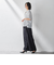 【WEB限定】タックワイドパンツ≪洗濯機で洗える≫