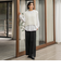 【WEB限定】タックワイドパンツ≪洗濯機で洗える≫