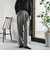 【WEB限定】タックワイドパンツ≪洗濯機で洗える≫