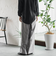 【WEB限定】タックワイドパンツ≪洗濯機で洗える≫