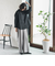 【WEB限定】タックワイドパンツ≪洗濯機で洗える≫