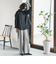 【WEB限定】タックワイドパンツ≪洗濯機で洗える≫